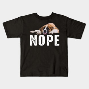 Sleek and Snuggly St. Bernard Elegance, Urban Canine Tee Kids T-Shirt